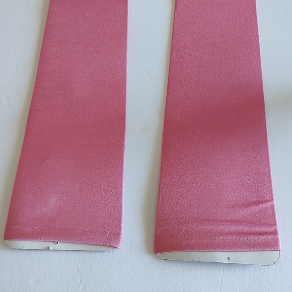 New Pink Long Gloves Past Elbow Length Stretchy Sz Small - Medium Bridgerton - Picture 3 of 4